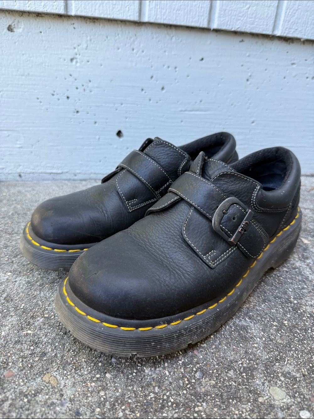 Vintage Dr. Martens Buckle Shoes